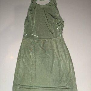 MARBLE Sage Backless Dress